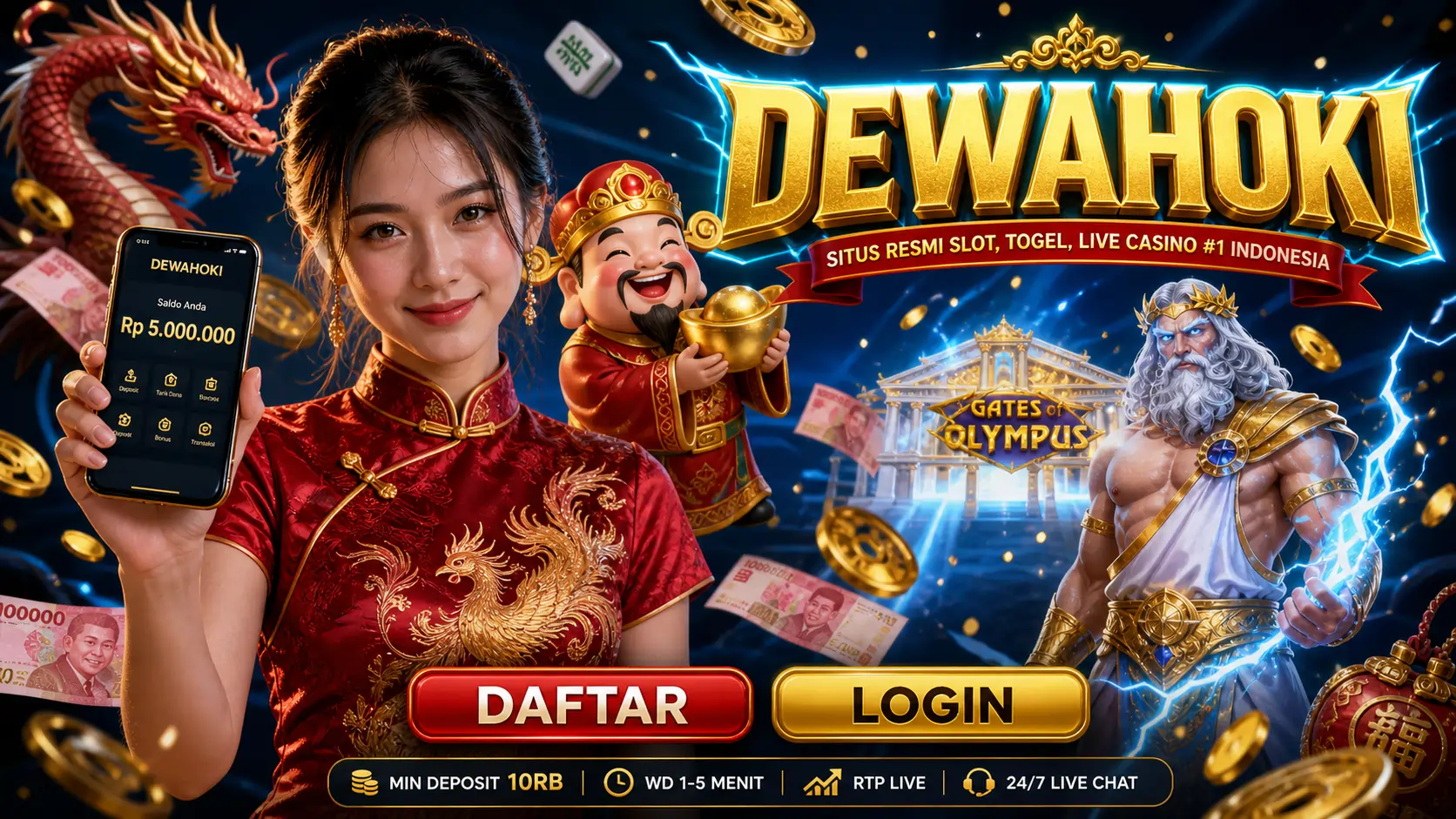 DewaHoki - Situs Resmi Slot, Togel, Live Casino #1 Indonesia